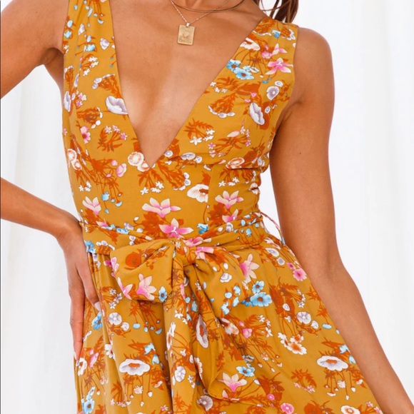 Fortunate One - walk along the siene midi dress, size S - Picture 3 of 14